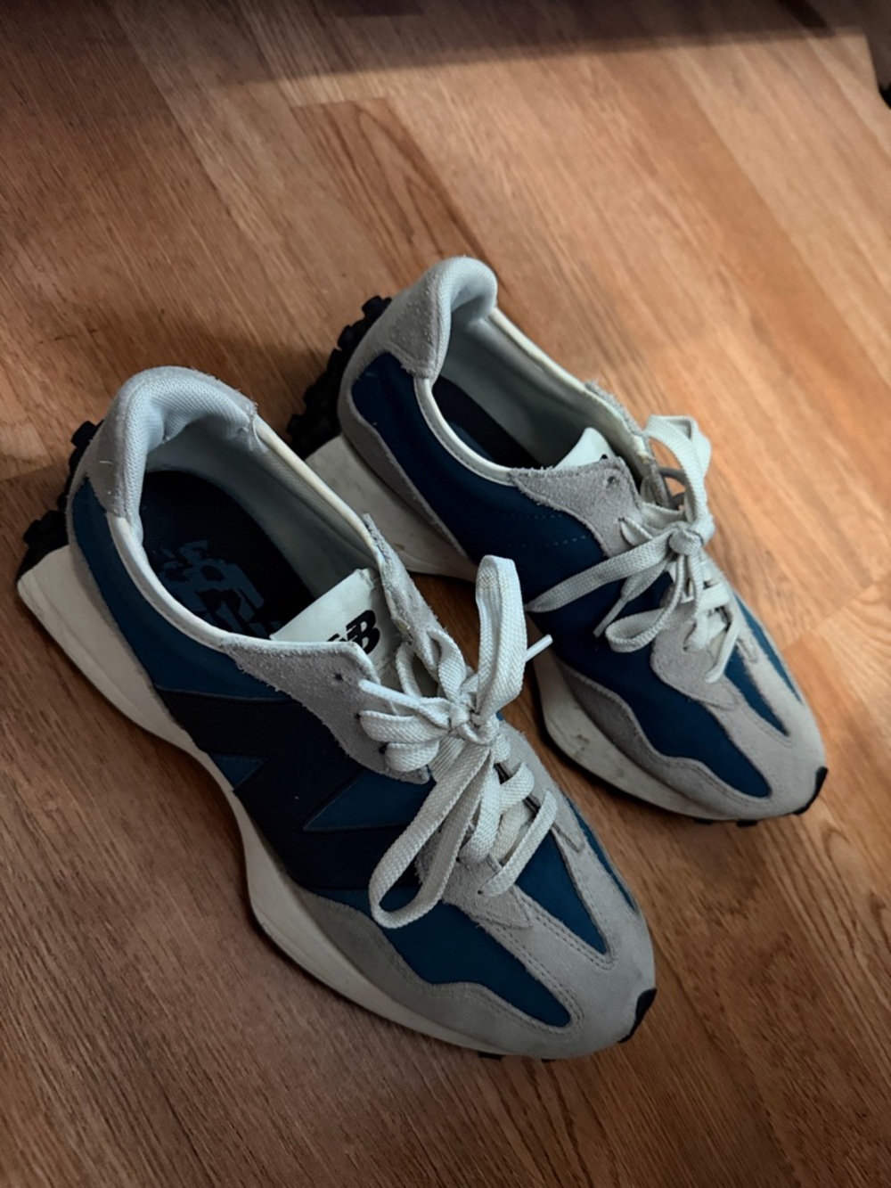 New Balance Teal & Gray Classic Runner Sneakers - Picture 4 of 4